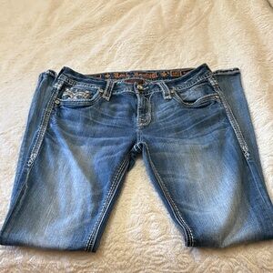 Rock Revival Light Blue Boot Cut Jeans